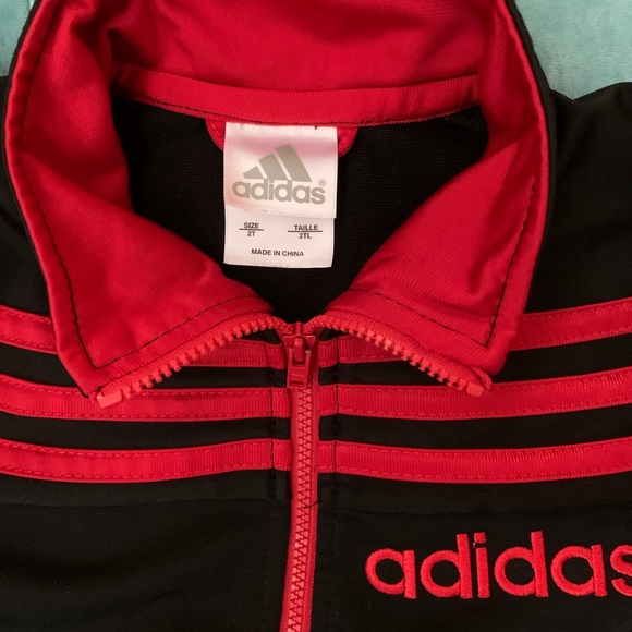 🌸2/$25- Like New- Adidas Track Jacket - 2T - Picture 2 of 2